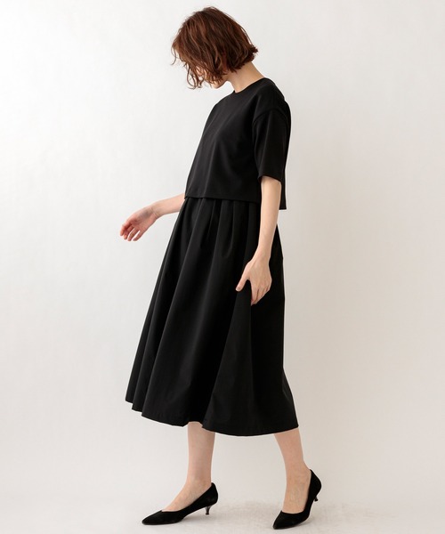 セール Sono ソーノ レイヤード風ドレッシーワンピース ワンピース Sono ソーノ のファッション通販 Zozotown