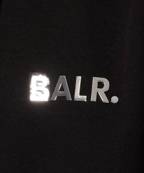 BALR.（ボーラー）の「BALR./ボーラー/Q-SERIES ZIPPED HOODIE/ジップフーディー/正規商品（パーカー・メンズ・ブラック/チャコール/ネイビー/グレー・MEDIUM/X-SMALL/SMALL/LARGE）」の9枚目の写真