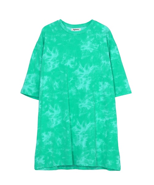 Figments(フィグメンツ)の「タイダイソリッドT(Tシャツ/カットソー・レディース・ブラック/グリーン・FREE)」の11枚目の写真