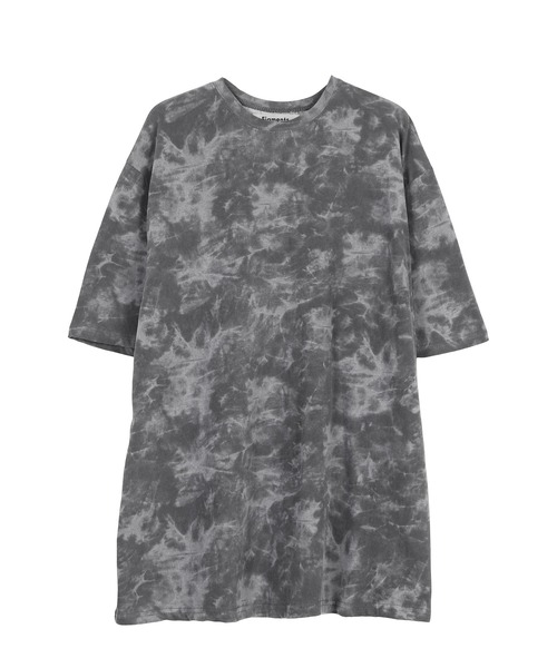 Figments(フィグメンツ)の「タイダイソリッドT(Tシャツ/カットソー・レディース・ブラック/グリーン・FREE)」の15枚目の写真