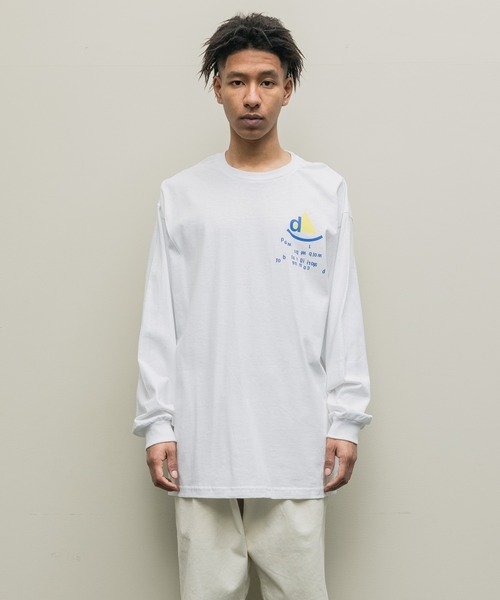 bal（バル）の「Broken acid AD2（Tシャツ/カットソー・レディース・ホワイト/グレー/ブラック・LARGE/MEDIUM/SMALL/X-LARGE）」の4枚目の写真