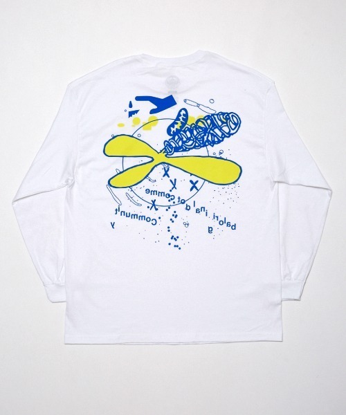 bal（バル）の「Broken acid AD2（Tシャツ/カットソー・レディース・ホワイト/グレー/ブラック・LARGE/MEDIUM/SMALL/X-LARGE）」の10枚目の写真