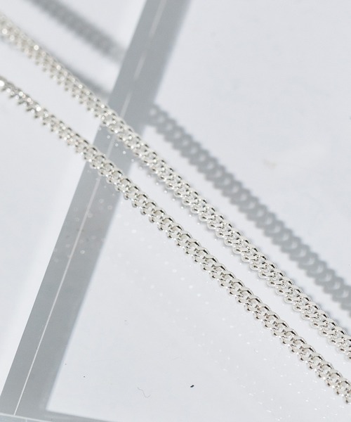 UNITED TOKYO（ユナイテッドトウキョウ）の「Tプレートネックレス（ネックレス・メンズ・ブラック/シルバー・FREE）」の6枚目の写真