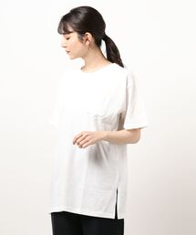 Samansa Mos2 | 【Disney】ミッキー／バックプリントTシャツ(Tシャツ/カットソー)