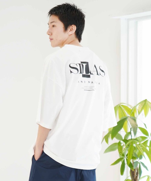 SILAS（サイラス）の「SS TEE DRUGS（Tシャツ/カットソー・メンズ・ホワイト/ブラック/ネイビー/ベージュ・MEDIUM/LARGE/X-LARGE/SMALL）」の2枚目の写真