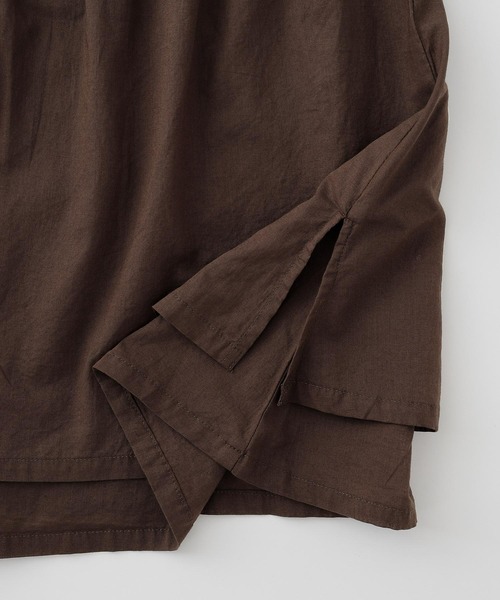 &yam(アンドヤム)の「コットンボイルバックデザインノースリーブブラウス(シャツ/ブラウス・キッズ・ピンク/グリーン/ブラウン・150-160cm/140-150cm/120-130cm/130-140cm/110-120cm)」の22枚目の写真