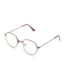 DRESKIP | 【ブル－ライトカット】メタルフレームメガネ(サングラス)