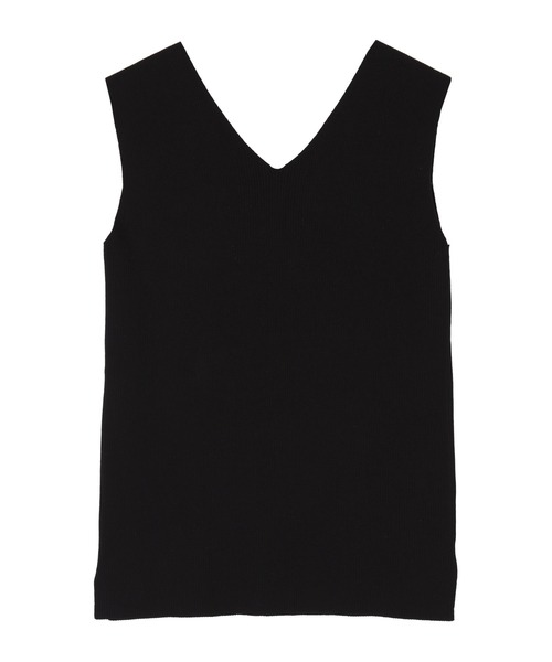 titivate（ティティベイト）の「ﾃﾞｻﾞｲﾝﾊﾞｯｸﾍﾞﾙﾄﾘﾌﾞﾆｯﾄﾀﾝｸ（タンクトップ・レディース・ブラック/パープル/ピンク/ライトベージュ・S/M）」の5枚目の写真