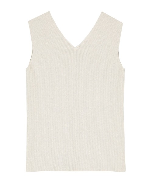 titivate（ティティベイト）の「ﾃﾞｻﾞｲﾝﾊﾞｯｸﾍﾞﾙﾄﾘﾌﾞﾆｯﾄﾀﾝｸ（タンクトップ・レディース・ブラック/パープル/ピンク/ライトベージュ・S/M）」の12枚目の写真