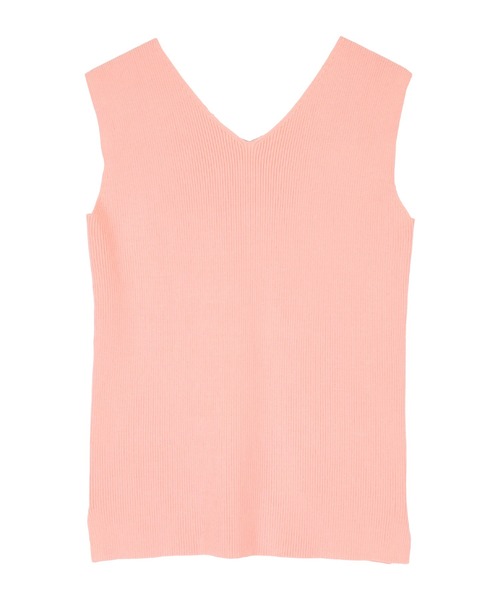 titivate（ティティベイト）の「ﾃﾞｻﾞｲﾝﾊﾞｯｸﾍﾞﾙﾄﾘﾌﾞﾆｯﾄﾀﾝｸ（タンクトップ・レディース・ブラック/パープル/ピンク/ライトベージュ・S/M）」の19枚目の写真