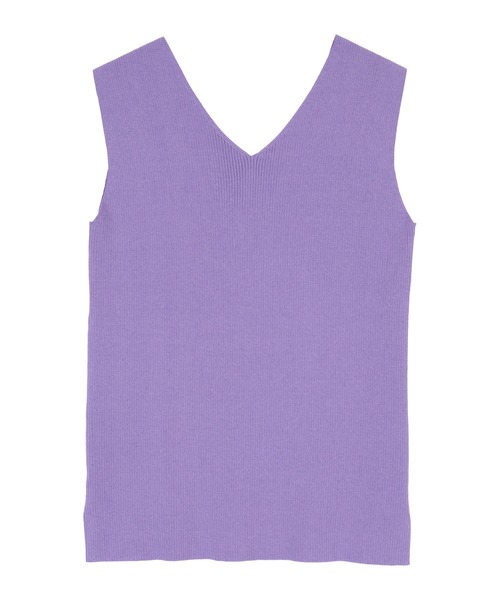 titivate（ティティベイト）の「ﾃﾞｻﾞｲﾝﾊﾞｯｸﾍﾞﾙﾄﾘﾌﾞﾆｯﾄﾀﾝｸ（タンクトップ・レディース・ブラック/パープル/ピンク/ライトベージュ・S/M）」の15枚目の写真