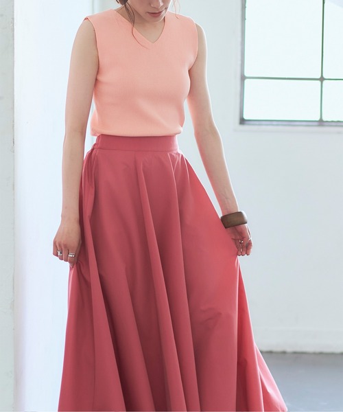 titivate（ティティベイト）の「ﾃﾞｻﾞｲﾝﾊﾞｯｸﾍﾞﾙﾄﾘﾌﾞﾆｯﾄﾀﾝｸ（タンクトップ・レディース・ブラック/パープル/ピンク/ライトベージュ・S/M）」の13枚目の写真