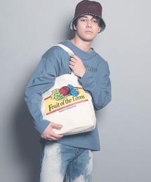 FRUIT OF THE LOOM（フルーツオブザルーム）の「【FRUIT OF THE LOOM/フルーツオブザルーム】FFGS SOUVENIR TOTE BAG B/スーベニアバッグ（トートバッグ・レディース）」