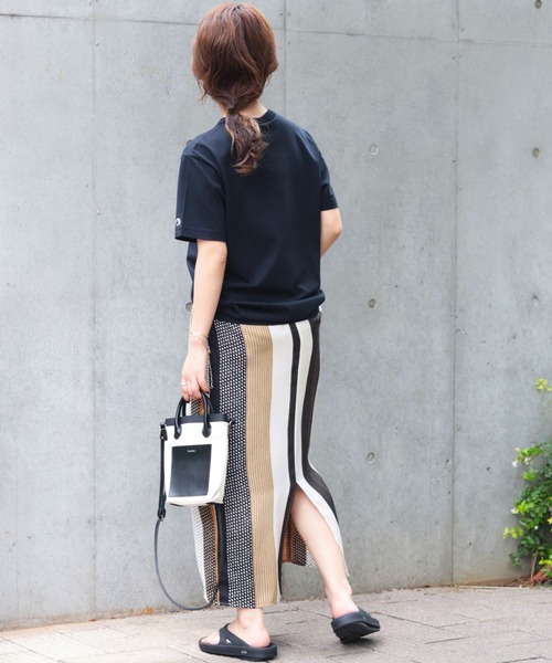 SLOBE IENA（スローブイエナ）の「マルチパターンストライプ
