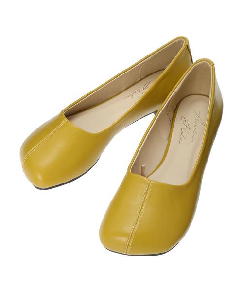 AMERICAN HOLIC(アメリカンホリック)の「オブリークトゥーフラットシューズ(パンプス・レディース・パイソン/ベージュ/アイボリー/ブラック/イエロー・M/S/L)」の11枚目の写真