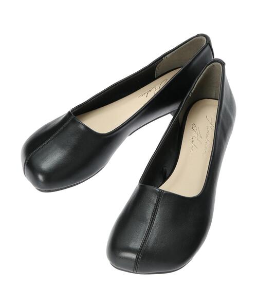 AMERICAN HOLIC(アメリカンホリック)の「オブリークトゥーフラットシューズ(パンプス・レディース・パイソン/ベージュ/アイボリー/ブラック/イエロー・M/S/L)」の14枚目の写真