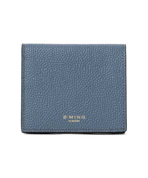 B:MING by BEAMS(ビーミングバイビームス)の「B:MING by BEAMS / 2つ折り レザーウォレット(財布・メンズ・ブラック/グレー/ブルー系その他・ONE SIZE)」の3枚目の写真