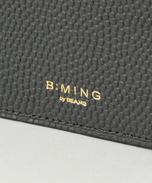 B:MING by BEAMS(ビーミングバイビームス)の「B:MING by BEAMS / 2つ折り レザーウォレット(財布・メンズ・ブラック/グレー/ブルー系その他・ONE SIZE)」の9枚目の写真