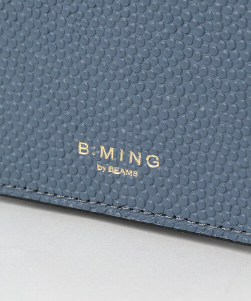 B:MING by BEAMS(ビーミングバイビームス)の「B:MING by BEAMS / 2つ折り レザーウォレット(財布・メンズ・ブラック/グレー/ブルー系その他・ONE SIZE)」の21枚目の写真