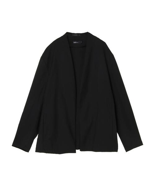 CRAFT STANDARD BOUTIQUE（クラフトスタンダードブティック）の「TR/PU ボタンレスシャツ　＊◇（シャツ/ブラウス・メンズ・ベージュ系その他/ブラック/グレー系その他3・LL/M/L）」の12枚目の写真