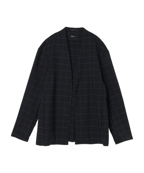 CRAFT STANDARD BOUTIQUE（クラフトスタンダードブティック）の「TR/PU ボタンレスシャツ　＊◇（シャツ/ブラウス・メンズ・ベージュ系その他/ブラック/グレー系その他3・LL/M/L）」の14枚目の写真