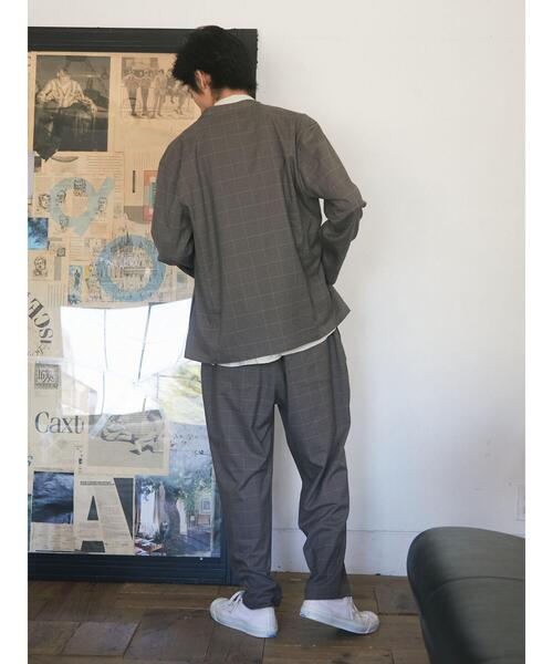 CRAFT STANDARD BOUTIQUE（クラフトスタンダードブティック）の「TR/PU ボタンレスシャツ　＊◇（シャツ/ブラウス・メンズ・ベージュ系その他/ブラック/グレー系その他3・LL/M/L）」の16枚目の写真