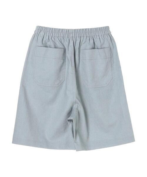 Sugar spoon(シュガースプーン)の「・SUGAR SPOONリネンハーフパンツ*(その他パンツ・レディース・チャコールグレー/ベージュ/サックスブルー/ネイビー・FREE)」の10枚目の写真