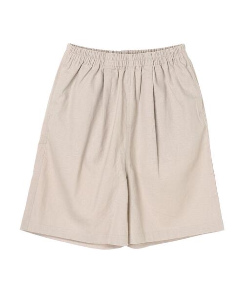 Sugar spoon(シュガースプーン)の「・SUGAR SPOONリネンハーフパンツ*(その他パンツ・レディース・チャコールグレー/ベージュ/サックスブルー/ネイビー・FREE)」の15枚目の写真