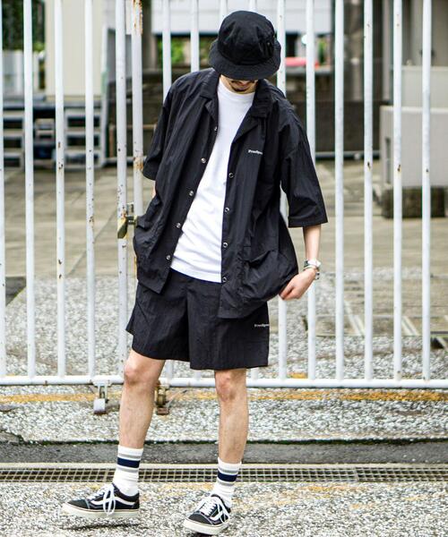 coen(コーエン)の「FreeSpeech(フリースピーチ)別注ナイロングログランショーツ(セットアップ対応)(その他パンツ・メンズ・ブラック/オリーブ/ダークグレー・MEDIUM/SMALL/LARGE)」の16枚目の写真