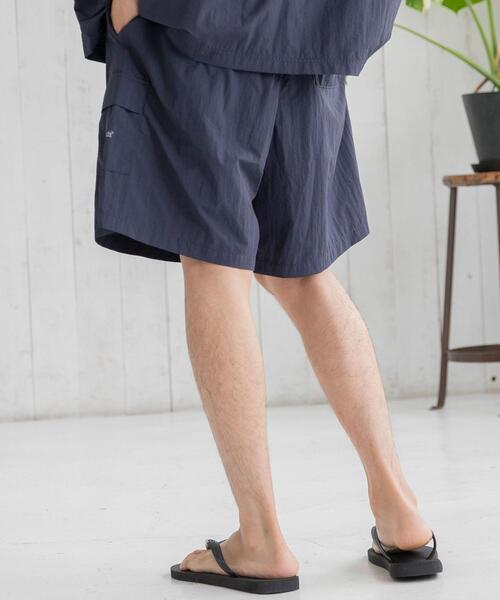 coen(コーエン)の「FreeSpeech(フリースピーチ)別注ナイロングログランショーツ(セットアップ対応)(その他パンツ・メンズ・ブラック/オリーブ/ダークグレー・MEDIUM/SMALL/LARGE)」の14枚目の写真