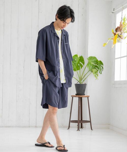 coen(コーエン)の「FreeSpeech(フリースピーチ)別注ナイロングログランショーツ(セットアップ対応)(その他パンツ・メンズ・ブラック/オリーブ/ダークグレー・MEDIUM/SMALL/LARGE)」の6枚目の写真