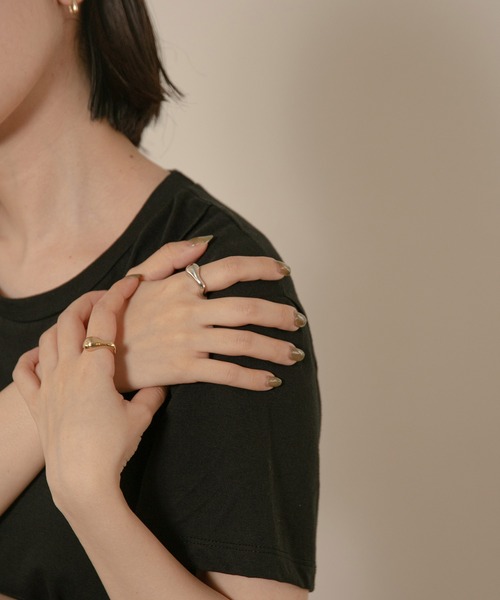 lawgy(ラウジー)の「wave ring(リング・レディース・シルバー/ゴールド・FREE)」の5枚目の写真