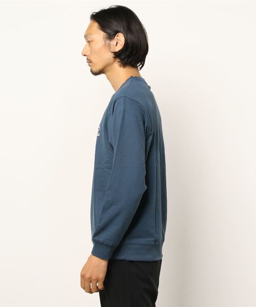 SOAR(ソアー)の「ワイドシルエットTトレーナー(Tシャツ/カットソー・メンズ・ブラック/スモークピンク/ダークブルー/オリーブ/グレイッシュベージュ・L/M/LL)」の7枚目の写真