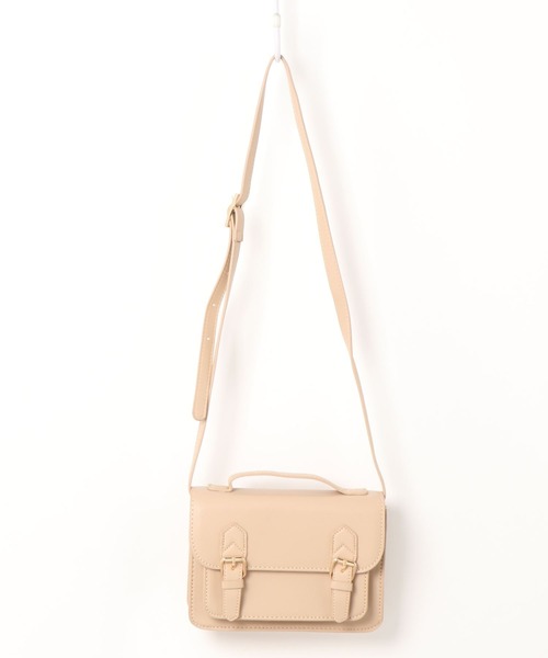 PairPair(ペアペア)の「バックルショルダーバッグ(ショルダーバッグ・レディース・ブラック/ベージュ・FREE)」の7枚目の写真