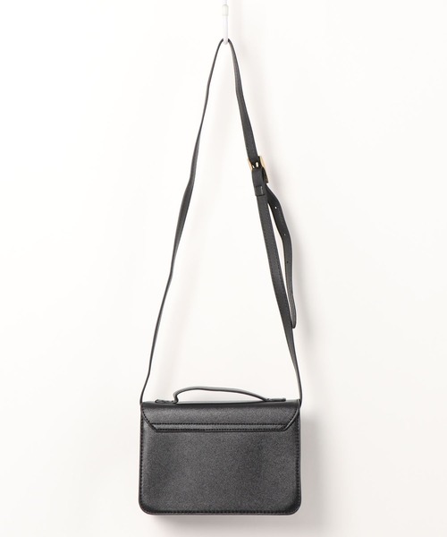 PairPair(ペアペア)の「バックルショルダーバッグ(ショルダーバッグ・レディース・ブラック/ベージュ・FREE)」の6枚目の写真