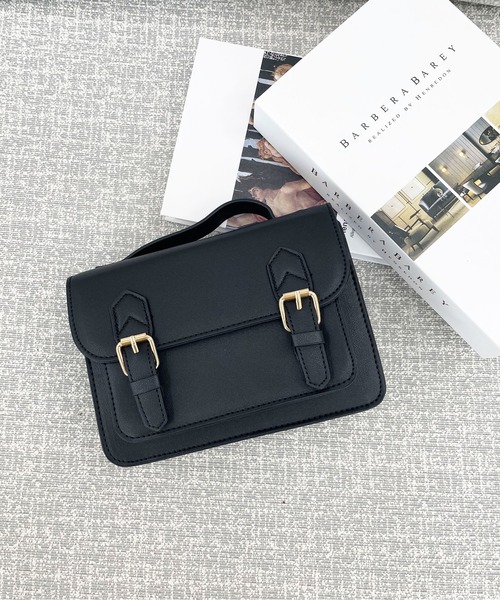 PairPair(ペアペア)の「バックルショルダーバッグ(ショルダーバッグ・レディース・ブラック/ベージュ・FREE)」の12枚目の写真