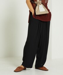 FREAK'S STORE | ▽カラージョーゼットパンツ(スラックス)