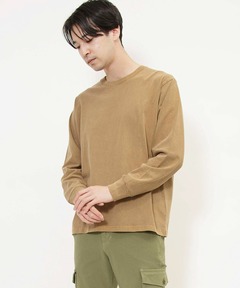 オーバーダイロングスリーブTシャツ