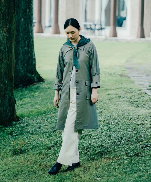 rikolekt（リコレクト）の「"time"SCARF TRENCH COAT（トレンチコート・レディース・ベージュ/カーキ・1/0）」の2枚目の写真