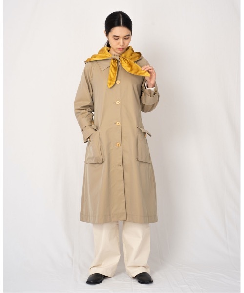 rikolekt（リコレクト）の「"time"SCARF TRENCH COAT（トレンチコート・レディース・ベージュ/カーキ・1/0）」の14枚目の写真