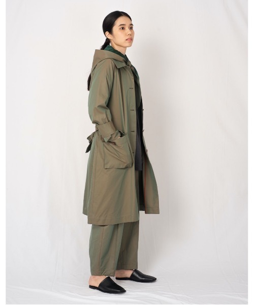 rikolekt（リコレクト）の「"time"SCARF TRENCH COAT（トレンチコート・レディース・ベージュ/カーキ・1/0）」の10枚目の写真