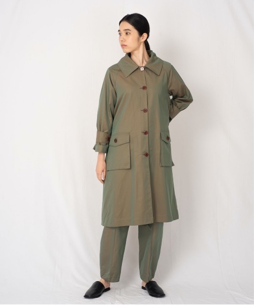 rikolekt（リコレクト）の「"time"SCARF TRENCH COAT（トレンチコート・レディース・ベージュ/カーキ・1/0）」の9枚目の写真