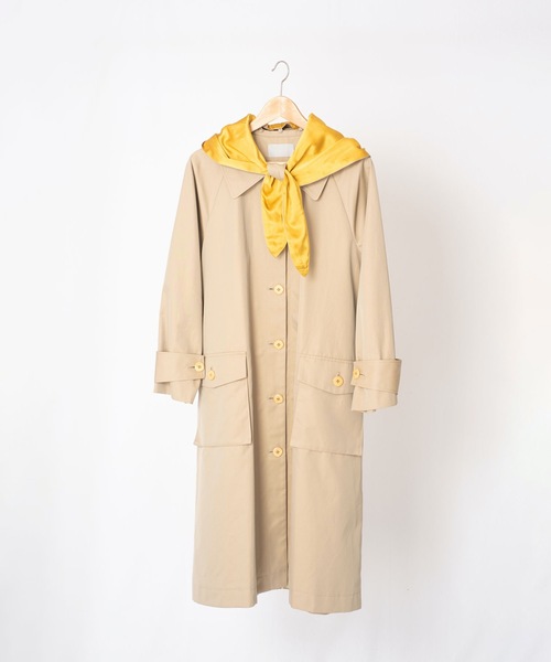 rikolekt（リコレクト）の「"time"SCARF TRENCH COAT（トレンチコート・レディース・ベージュ/カーキ・1/0）」の12枚目の写真
