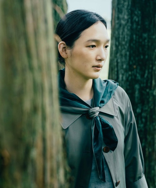 rikolekt（リコレクト）の「"time"SCARF TRENCH COAT（トレンチコート・レディース・ベージュ/カーキ・1/0）」の3枚目の写真