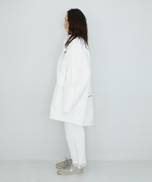【美品】YAECA LIKE WEAR ホワイト カバーオール M カバーオール | LDKWARE