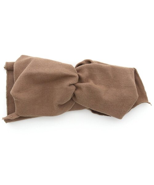 BREEZE（ブリーズ）の「BIGリボンヘアバンド（ヘアバンド・キッズ・ピンク/ブラウン/カーキ・50/56）」の4枚目の写真