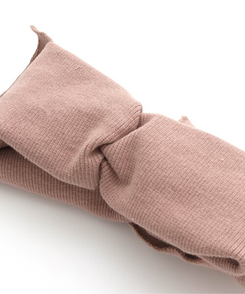 BREEZE（ブリーズ）の「BIGリボンヘアバンド（ヘアバンド・キッズ・ピンク/ブラウン/カーキ・50/56）」の9枚目の写真