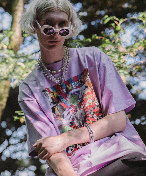 ALTER VENOMV(オルターヴェノム)の「MadnessTEE(Tシャツ/カットソー・メンズ・ブラック/パープル・FREE)」の2枚目の写真