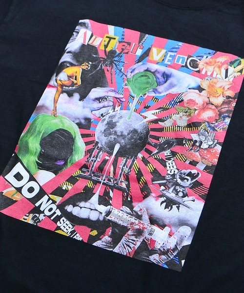 ALTER VENOMV(オルターヴェノム)の「MadnessTEE(Tシャツ/カットソー・メンズ・ブラック/パープル・FREE)」の4枚目の写真
