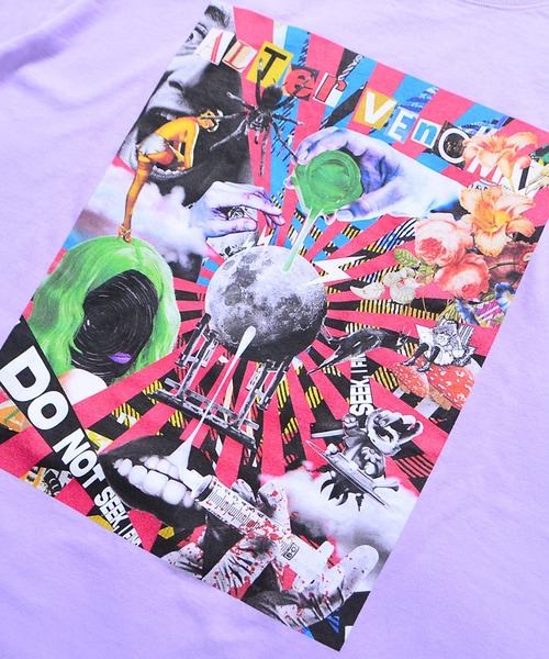 ALTER VENOMV(オルターヴェノム)の「MadnessTEE(Tシャツ/カットソー・メンズ・ブラック/パープル・FREE)」の10枚目の写真